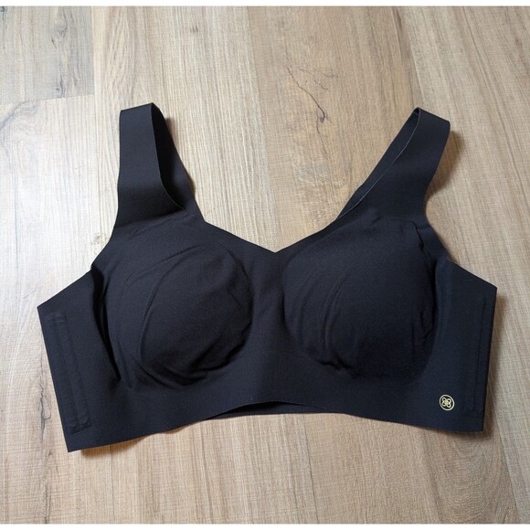 Honeylove Size 1X Softform V-neck Bra Vamp Seamless Wireless Wide Strap - Picture 4 of 8